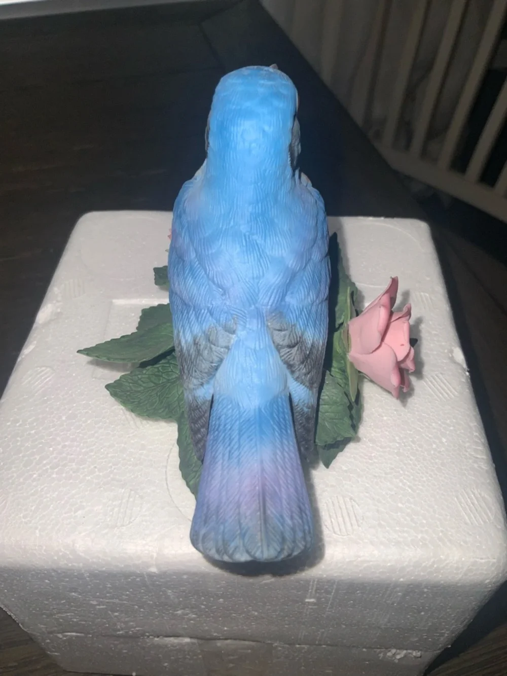 Lenox Porcelain Blue Bird Figurine In Original Box